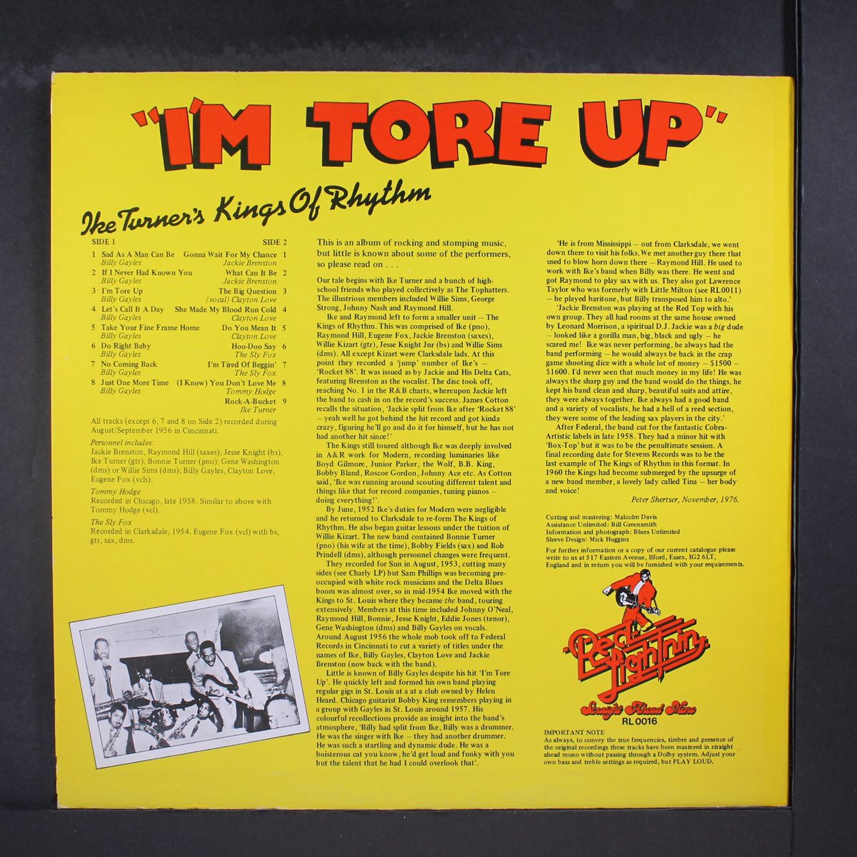 i'm tore up by IKE TURNER