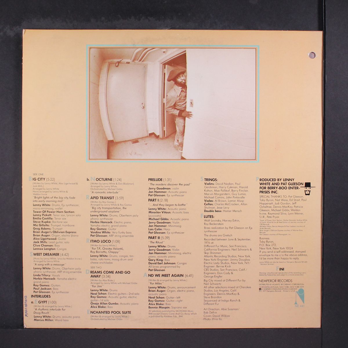 big city by LENNY WHITE