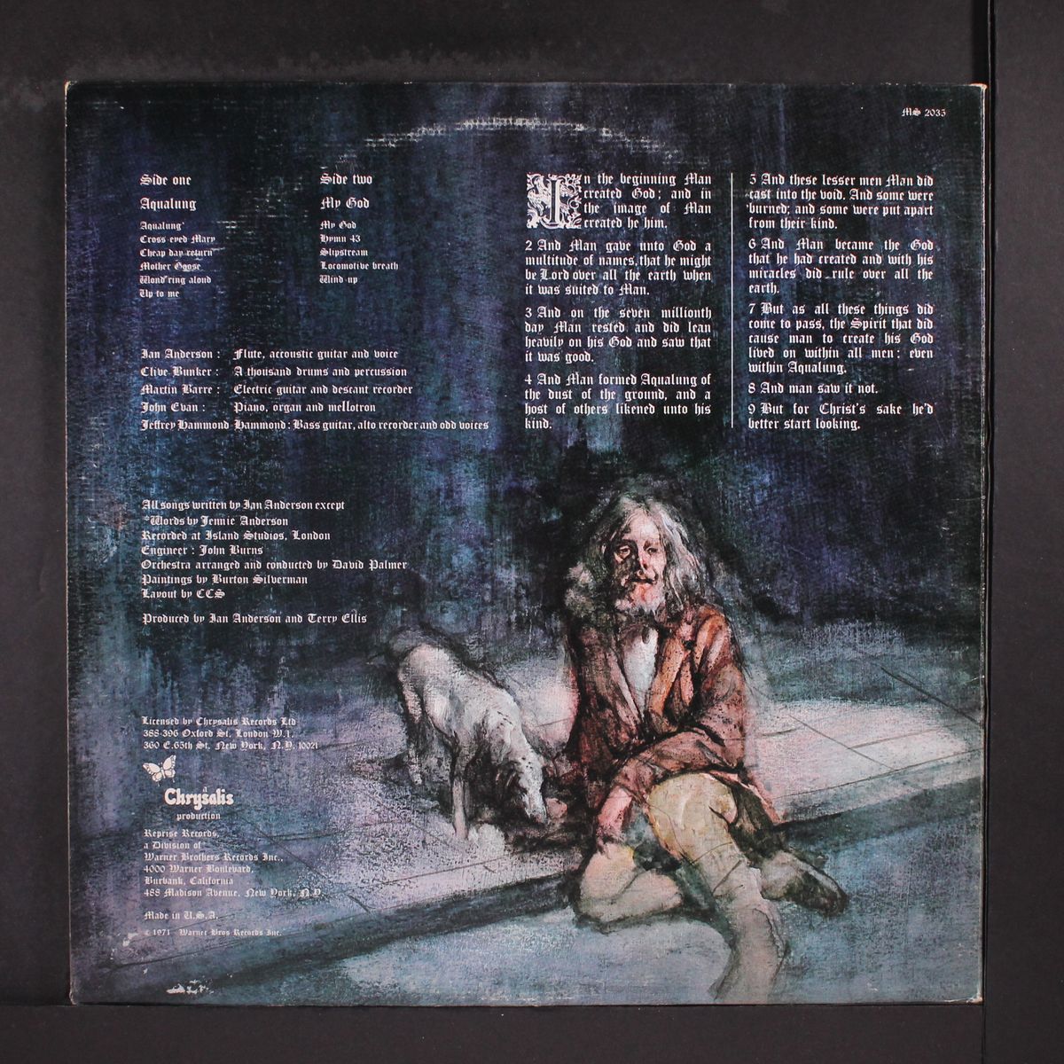 aqualung by JETHRO TULL