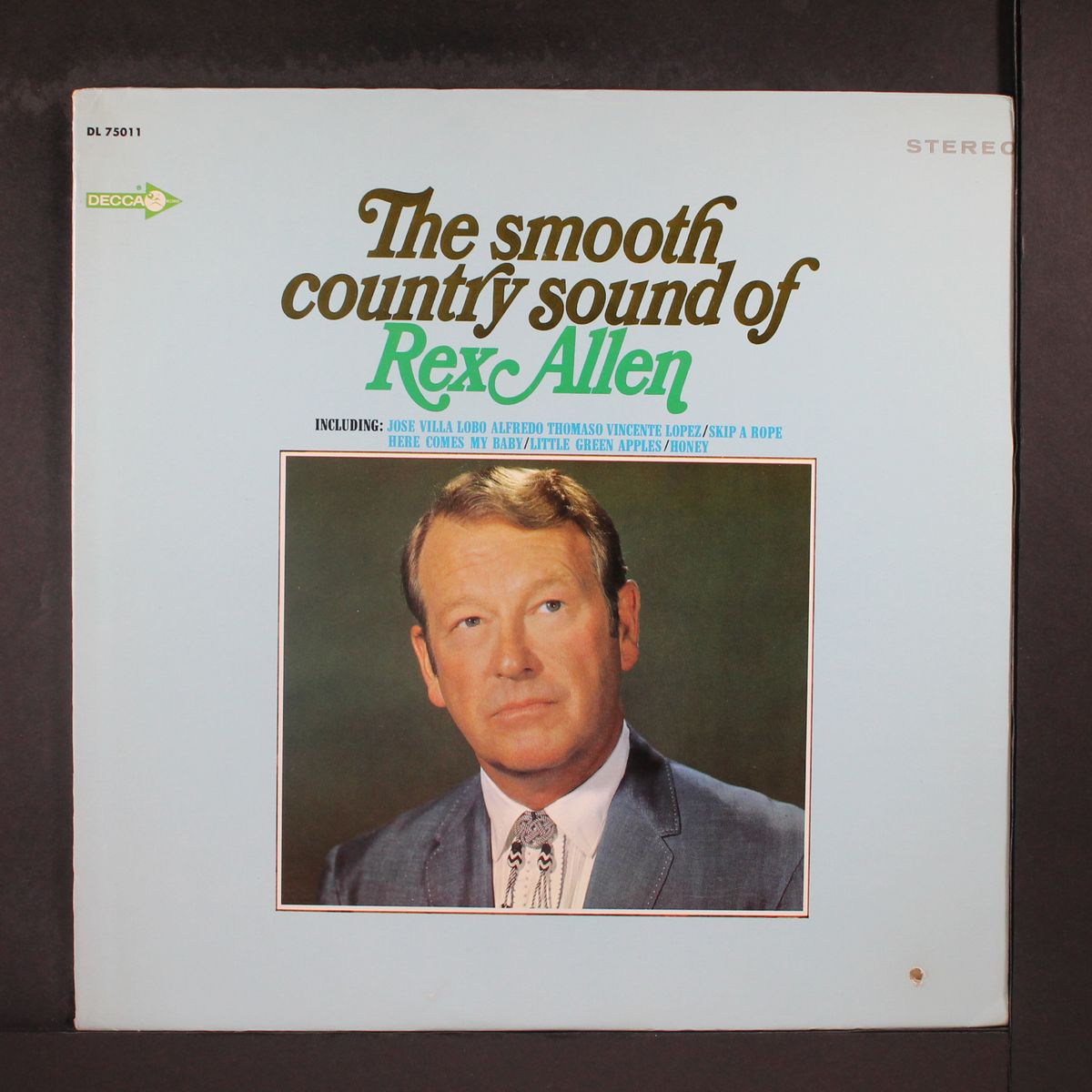 the smooth country sound of by REX ALLEN