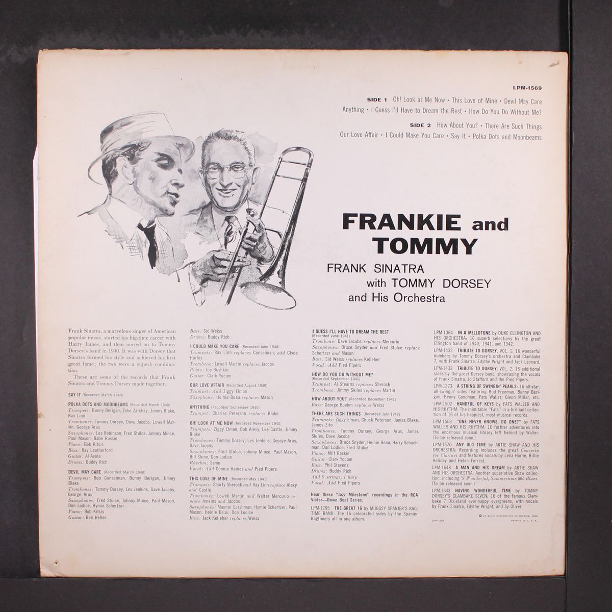 frankie and tommy by FRANK SINATRA & TOMMY DORSEY
