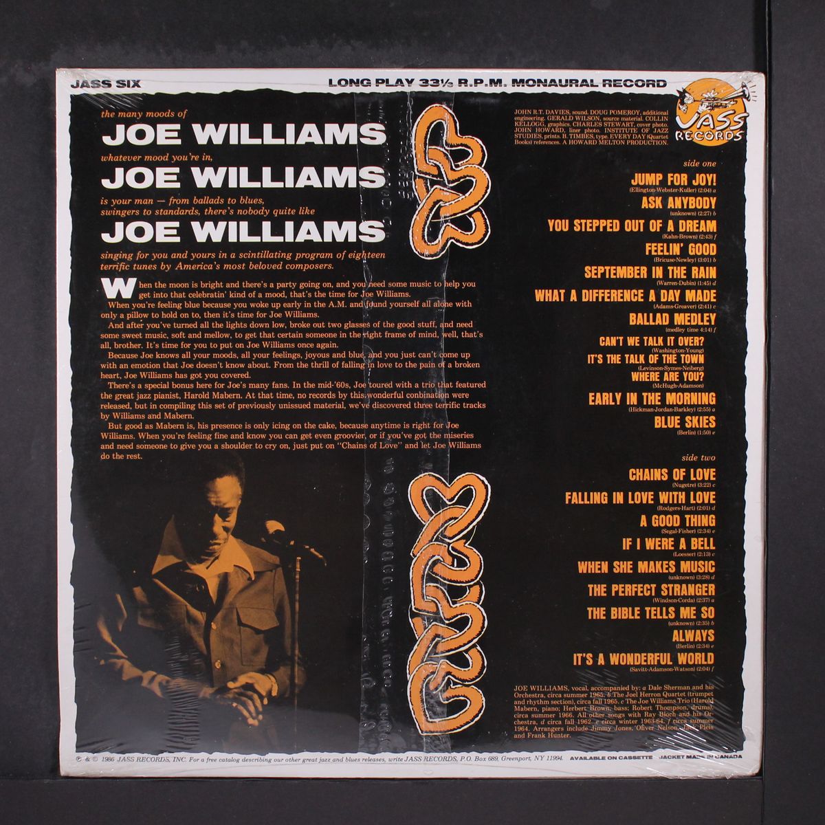chains of love by JOE WILLIAMS