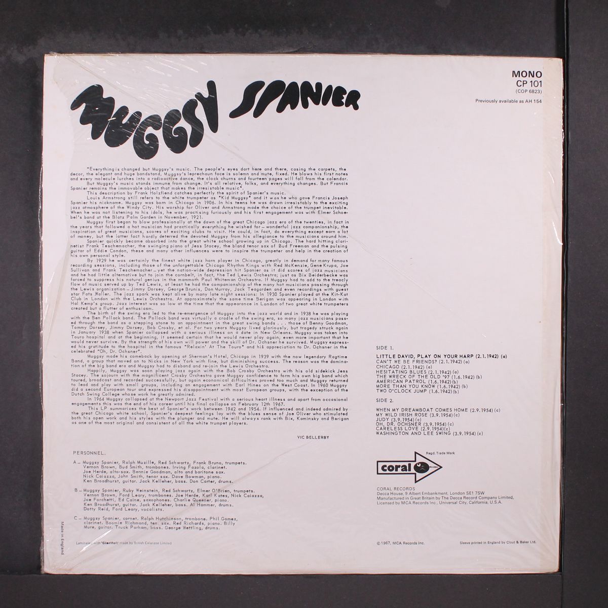 muggsy spanier by MUGGSY SPANIER