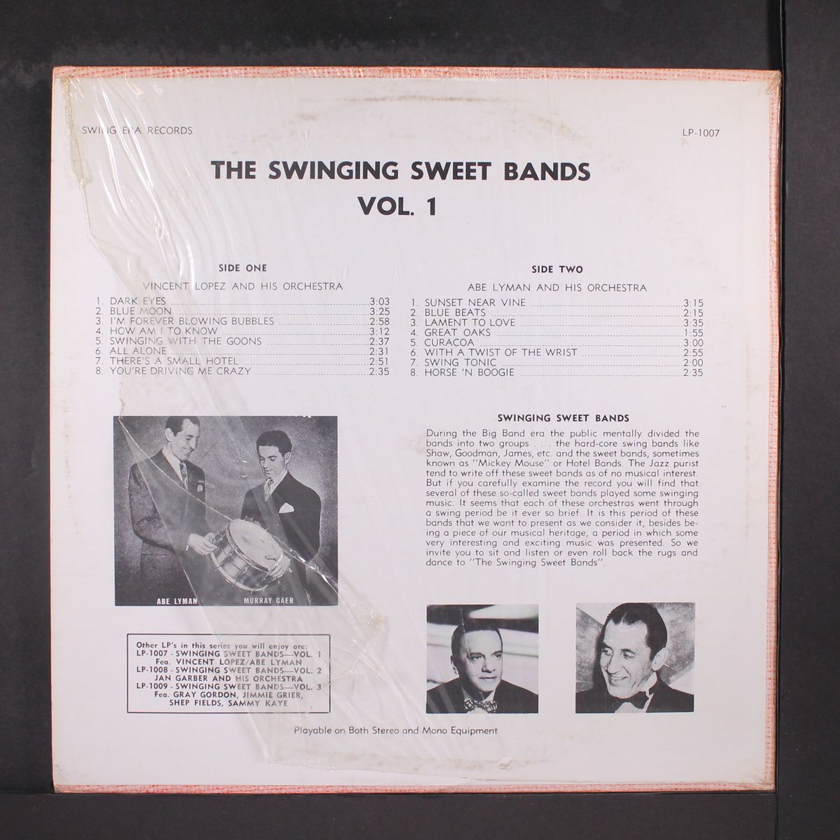 swinging sweet bands, vol. 1 by VINCENT LOPEZ / ABE LYMAN