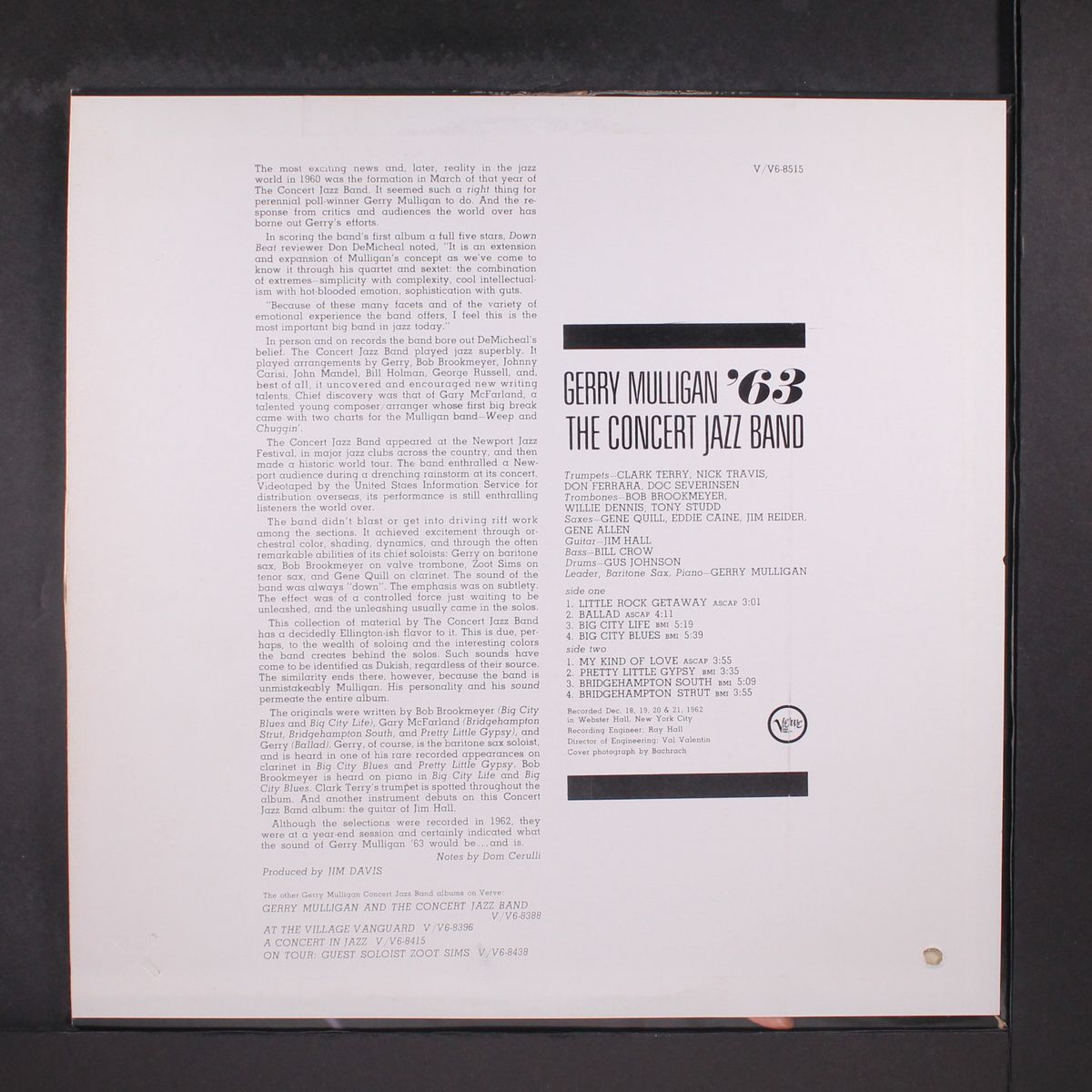 '63 by GERRY MULLIGAN