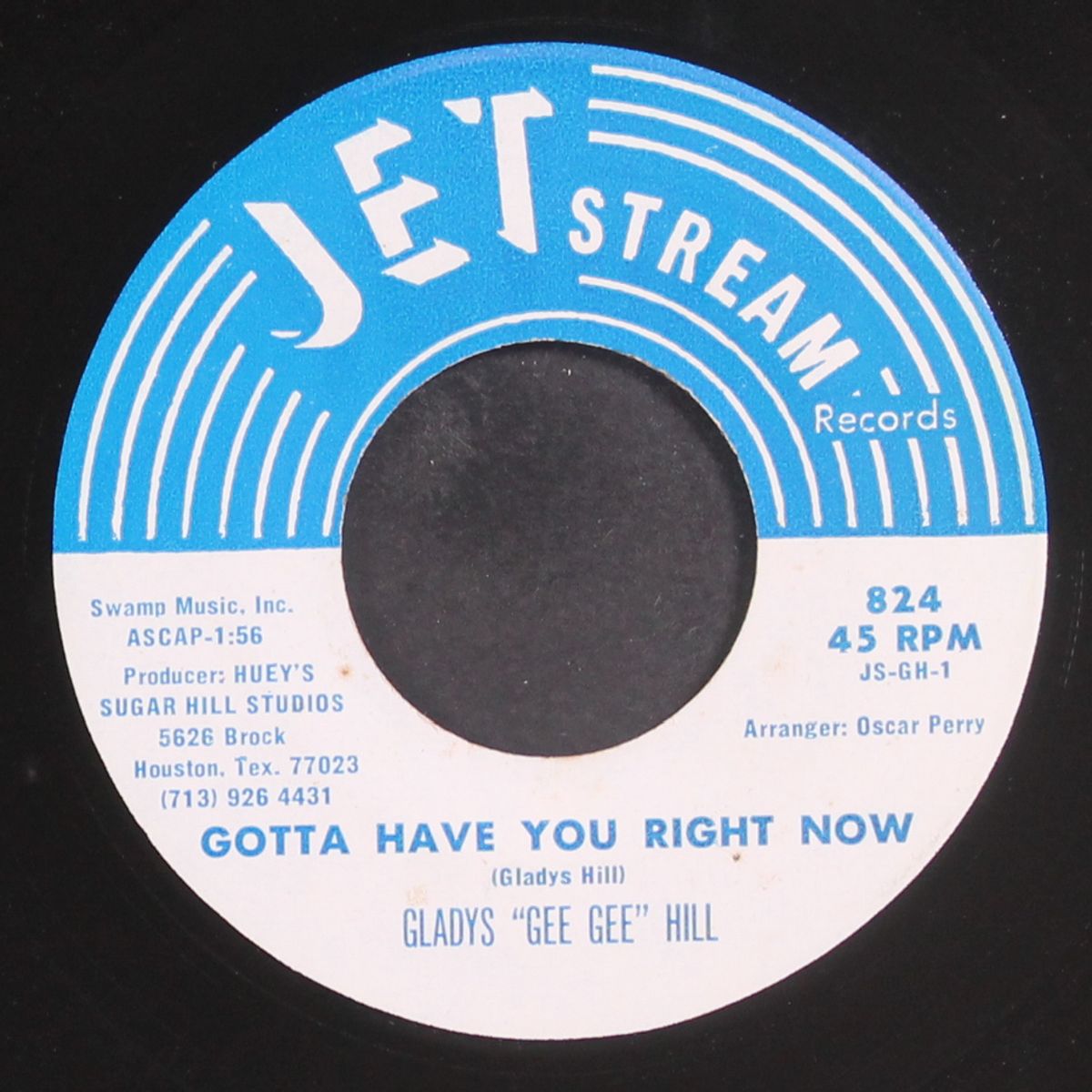 gotta have you right now / talking about love by GLADYS 'GEE GEE' HILL