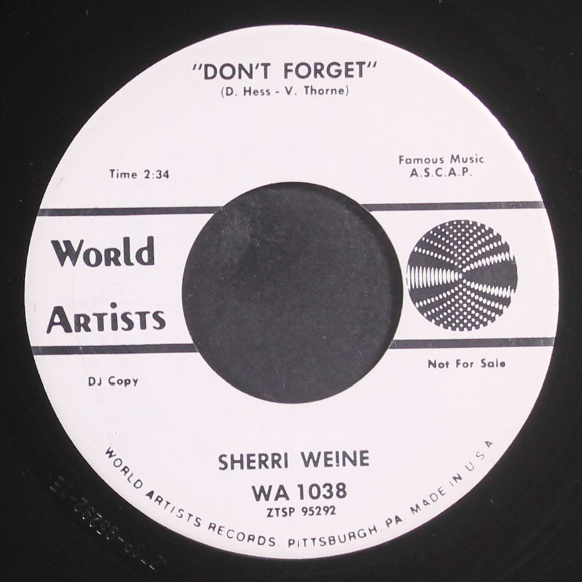 don't forget / start the world spinning by SHERRI WEINE