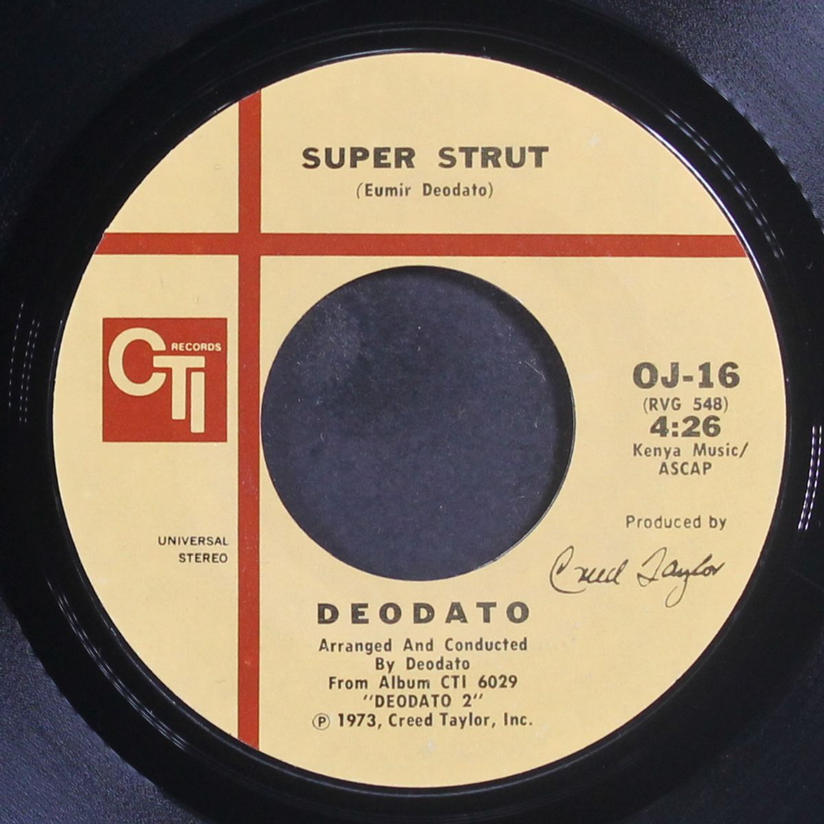 rhapsody in blue / super strut by DEODATO