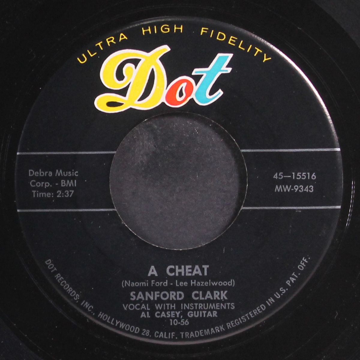 usta be my baby / a cheat by SANFORD CLARK
