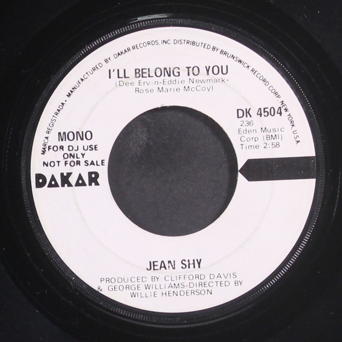 i'll belong to you / mono by JEAN SHY