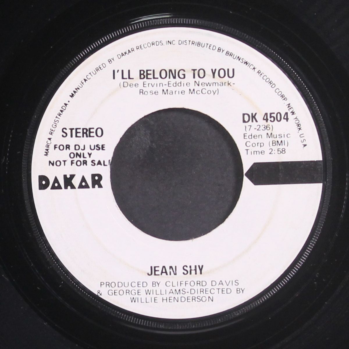 i'll belong to you / mono by JEAN SHY