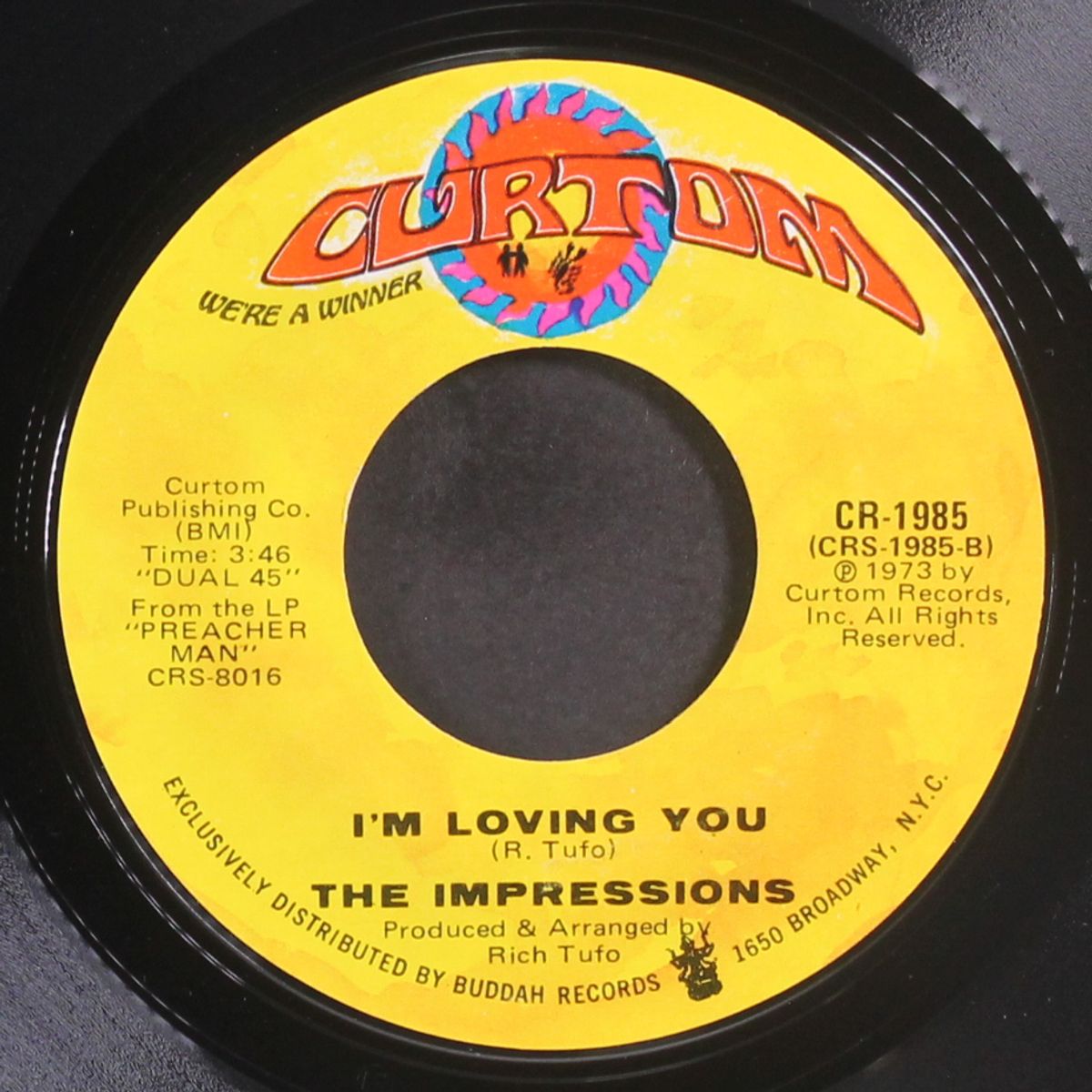 thin line / i'm loving you by IMPRESSIONS