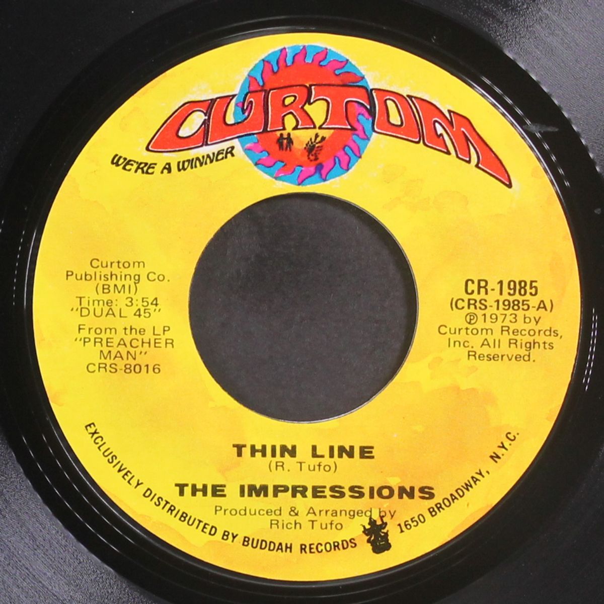 thin line / i'm loving you by IMPRESSIONS