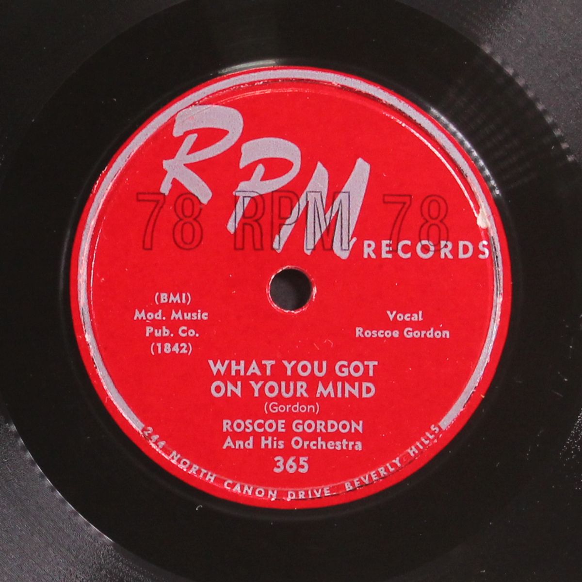 what you got on your mind / two kind of women by ROSCOE GORDON
