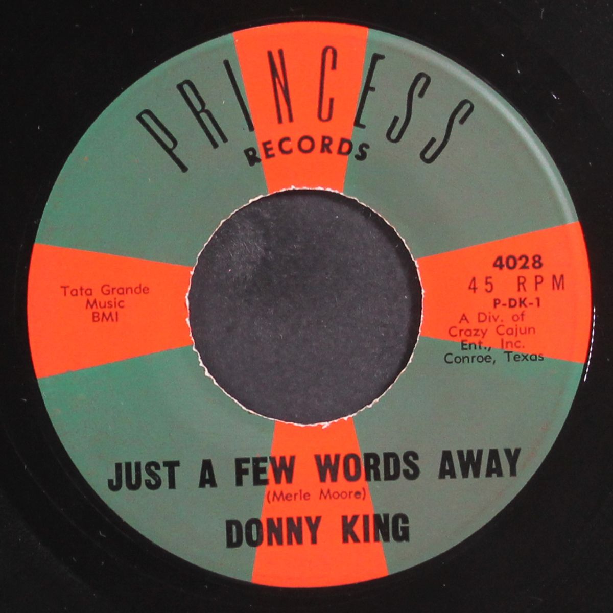 just a few words away / mr. blue by DONNY KING