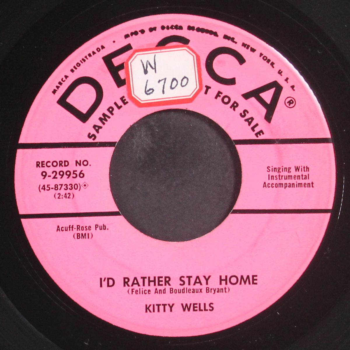 searching by KITTY WELLS