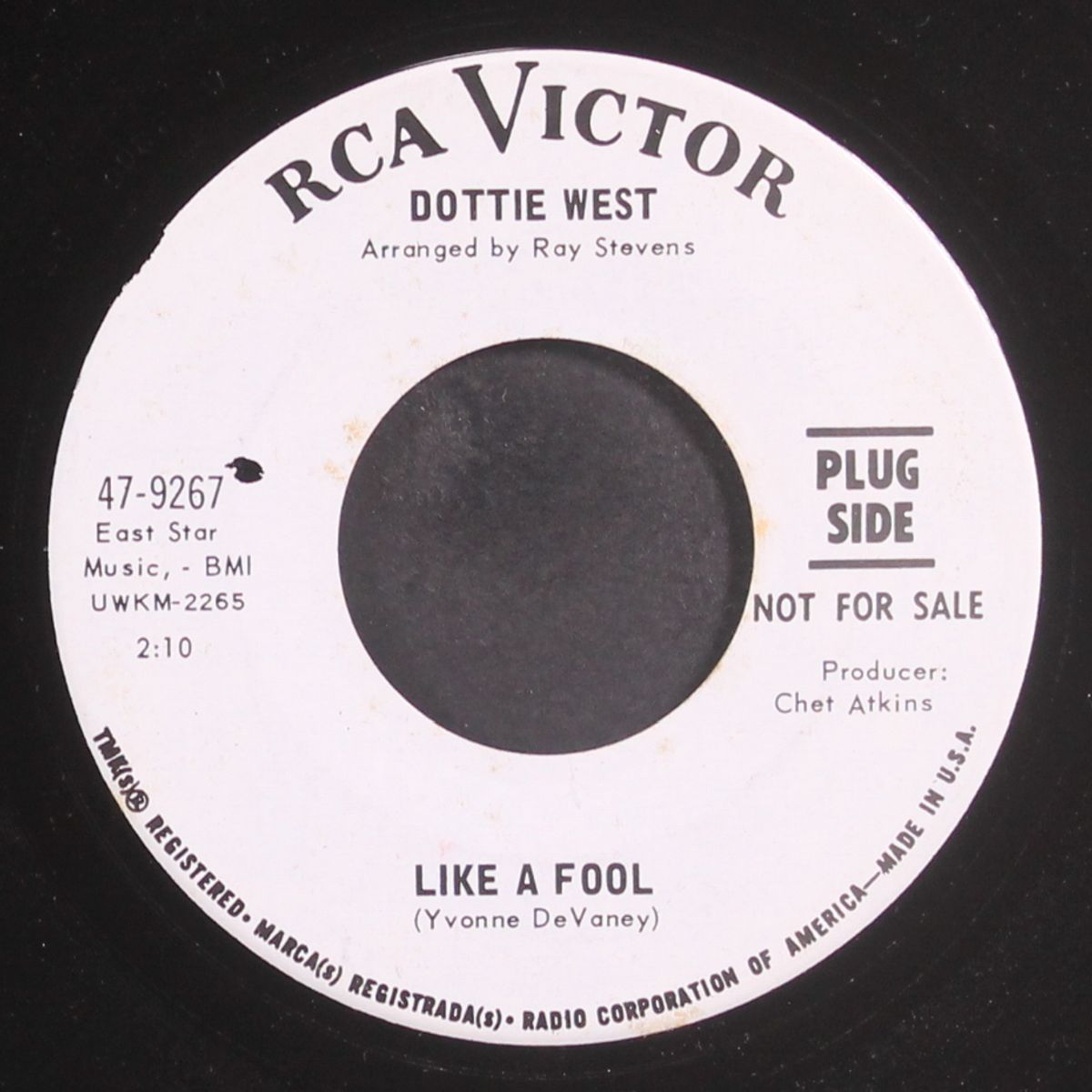 in it's own little way by DOTTIE WEST