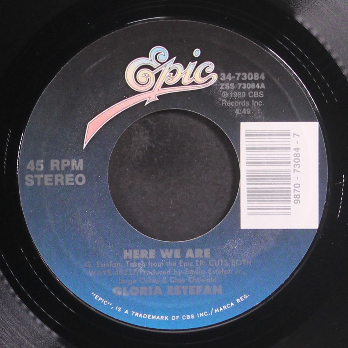 here we are by GLORIA ESTEFAN