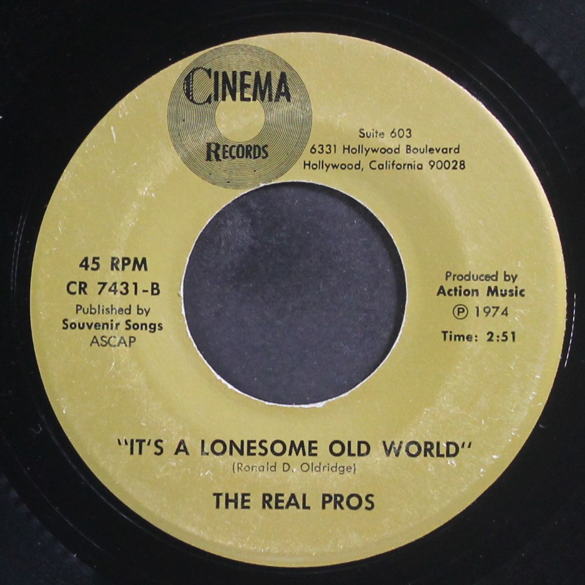 mary, carry me on / it's a lonesome old world by REAL PROS