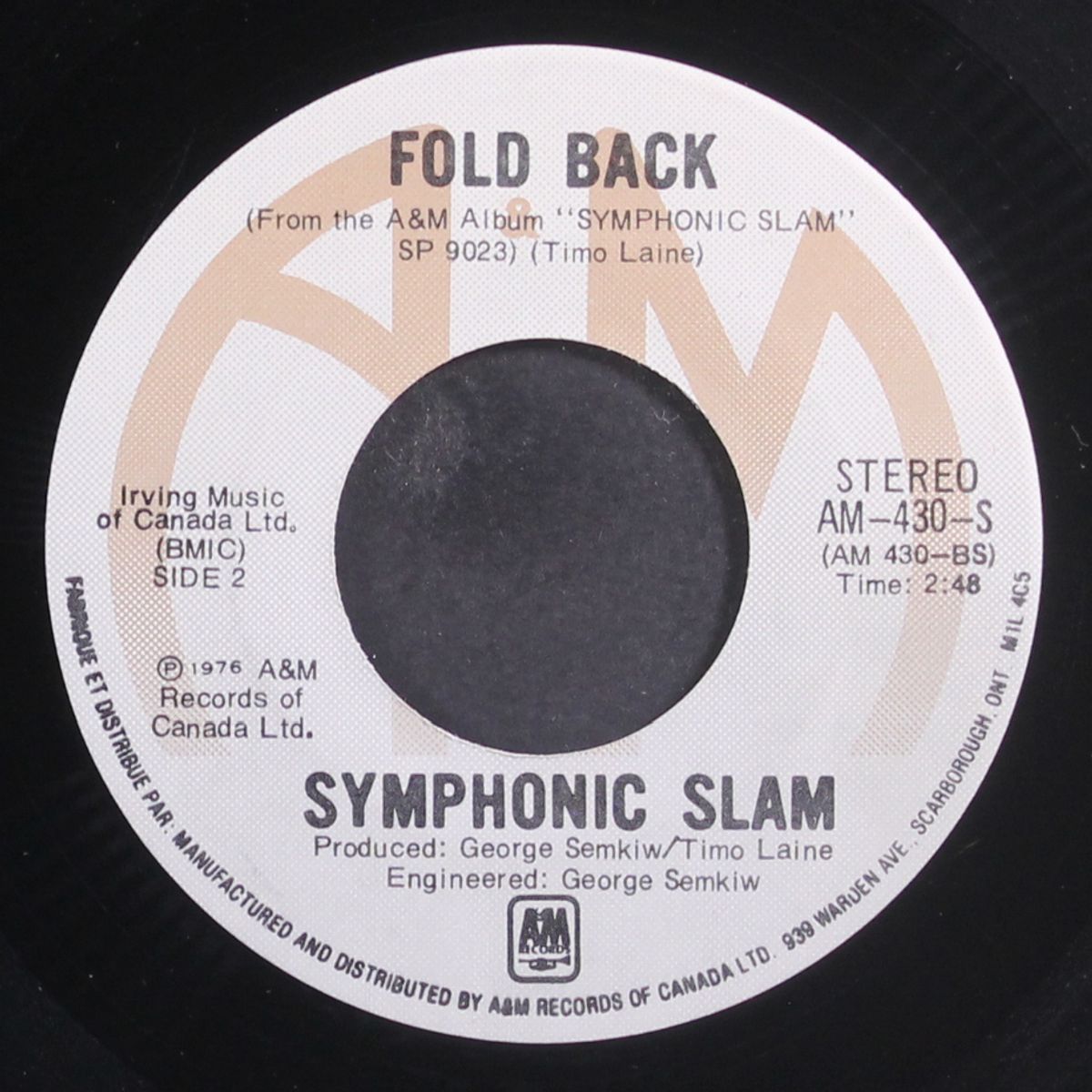 i won't cry / fold back by SYMPHONIC SLAM