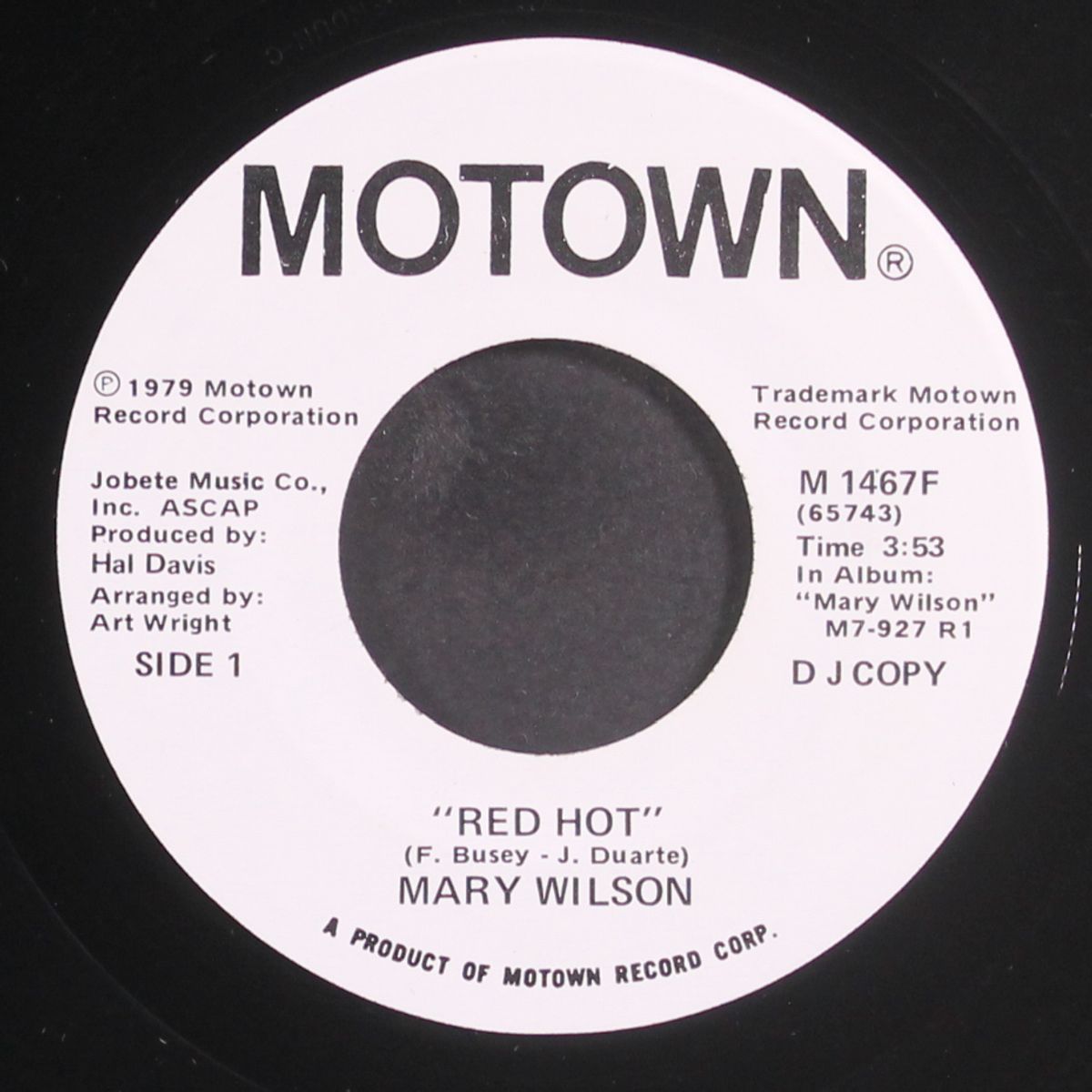 red hot by MARY WILSON