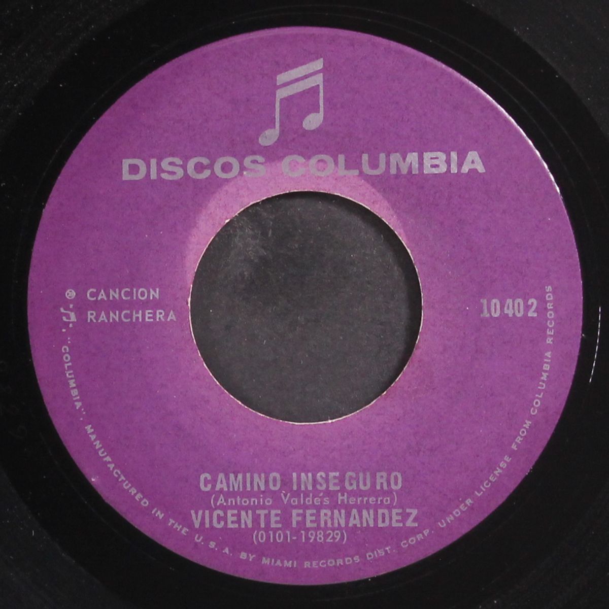 camino inseguero by VICENTE FERNANDEZ