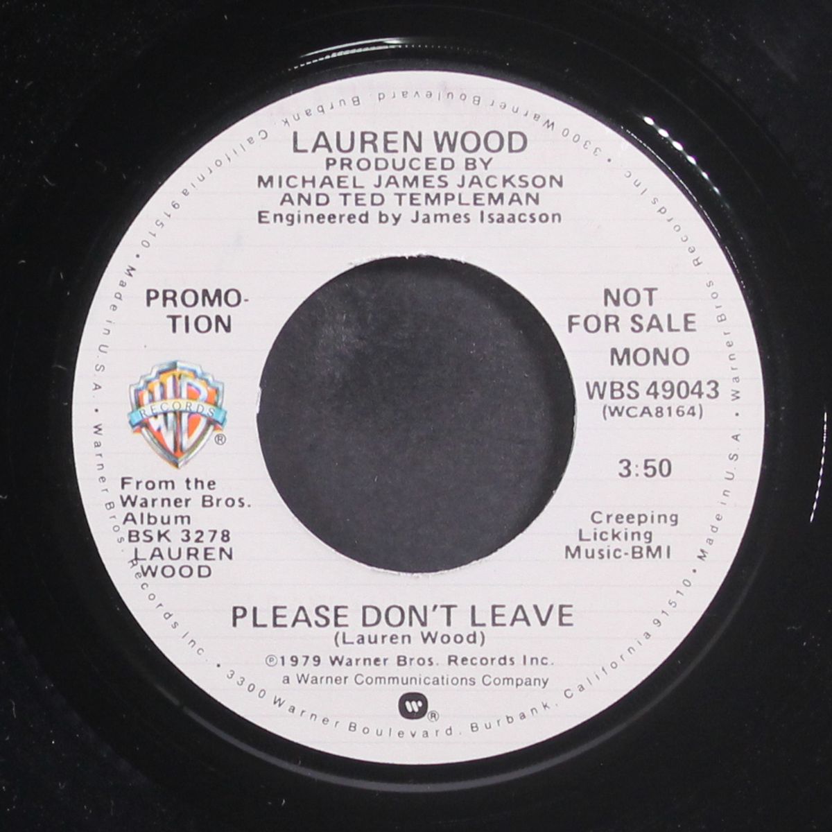 please don't leave by LAUREN WOOD