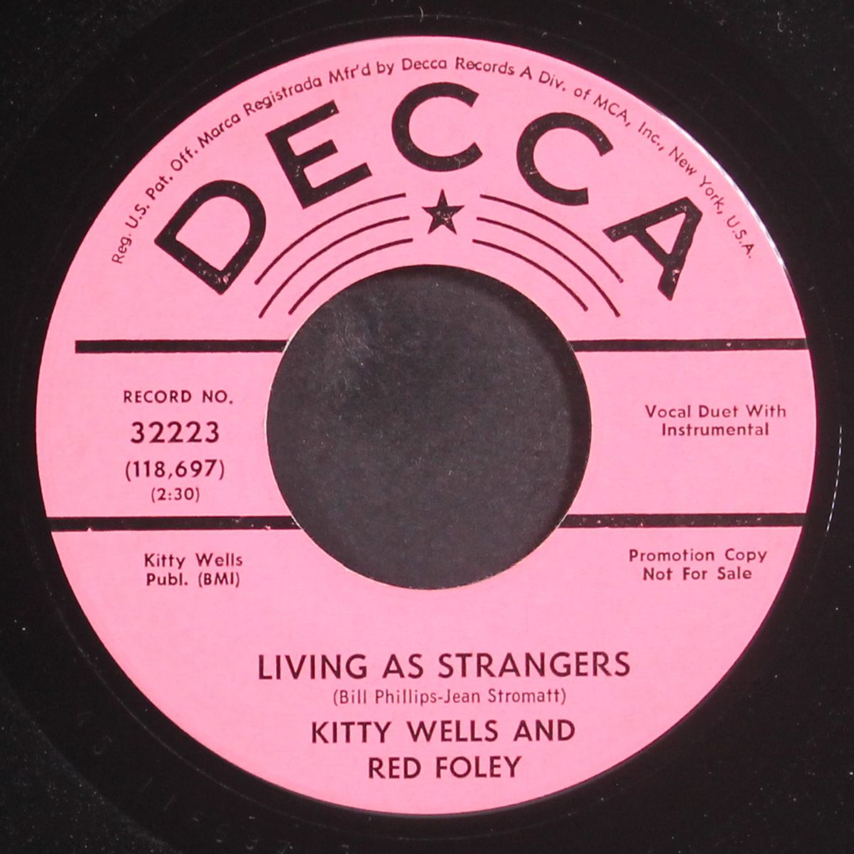 living as strangers / loved and wanted by KITTY WELLS & RED FOLEY