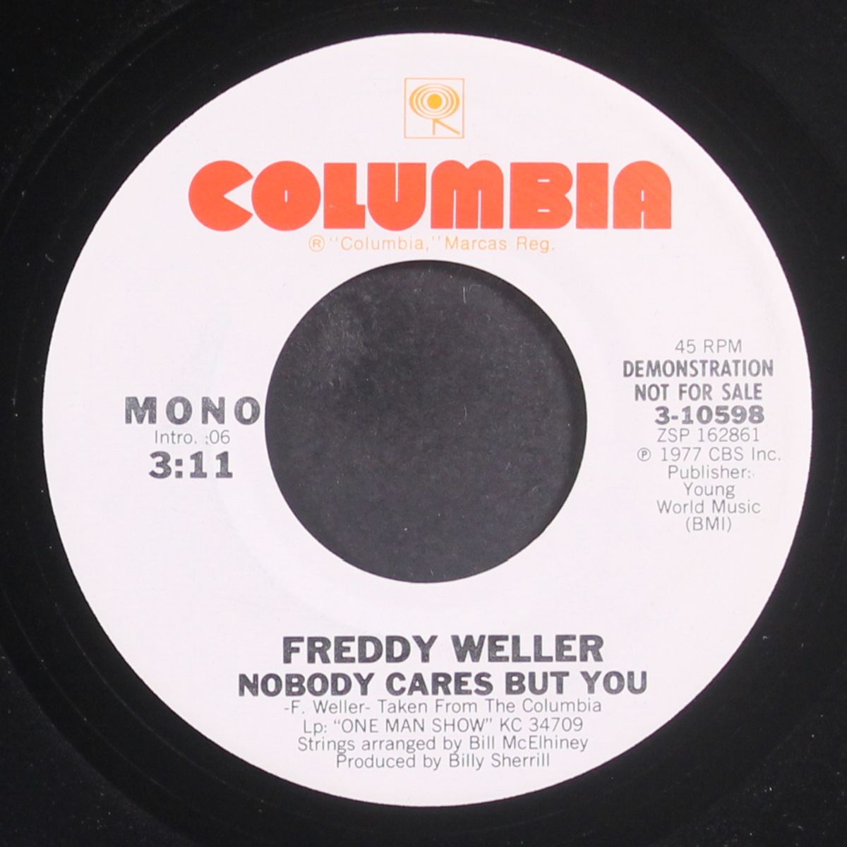 nobody cares but you / mono by FREDDY WELLER