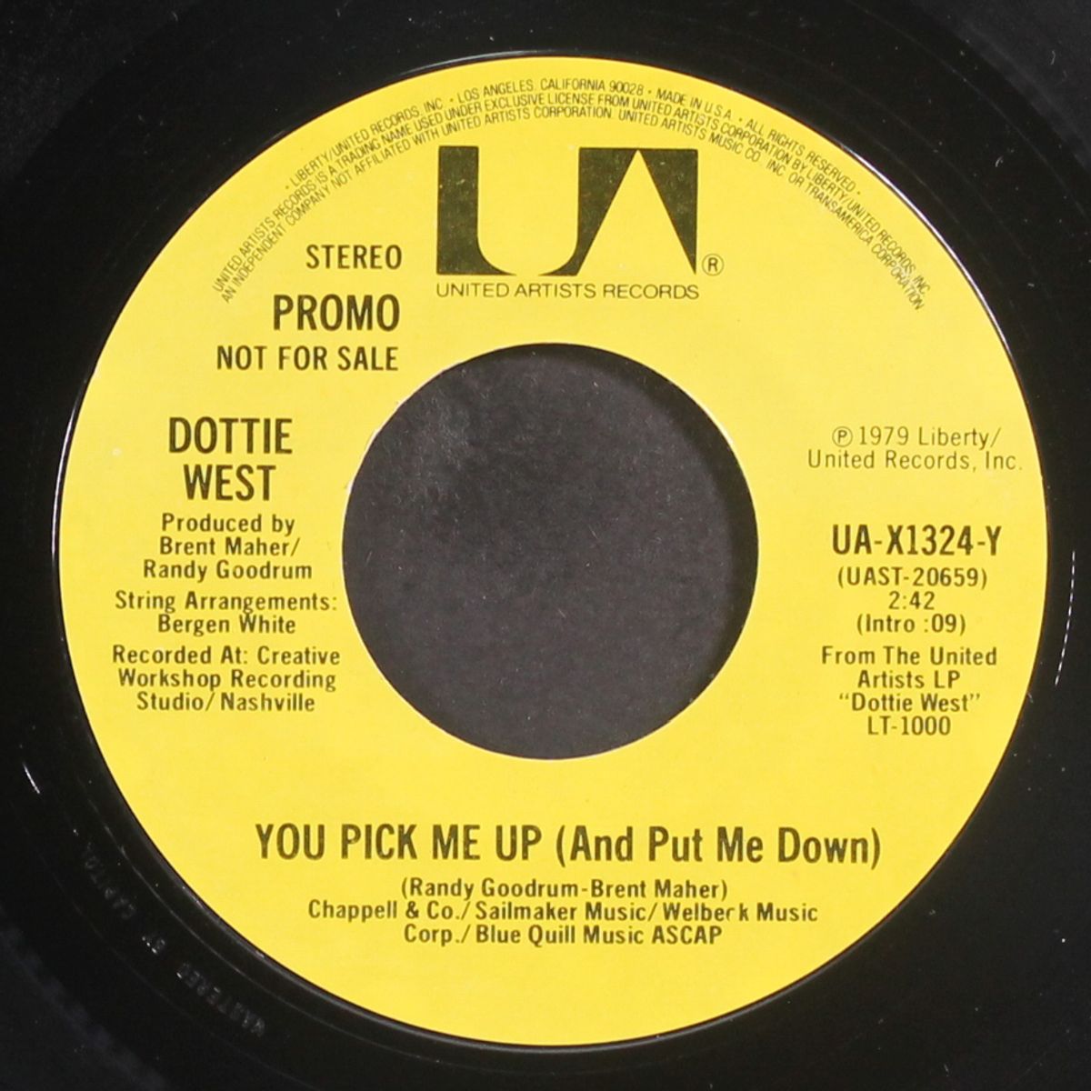 you pick me up (and put me down) by DOTTIE WEST