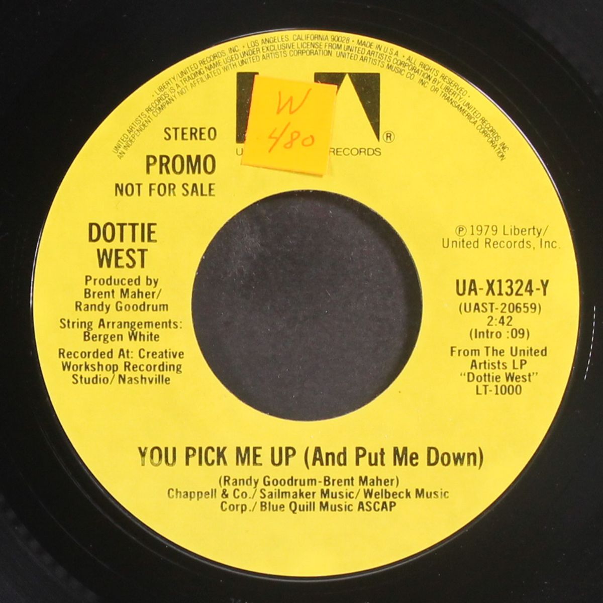 you pick me up (and put me down) by DOTTIE WEST