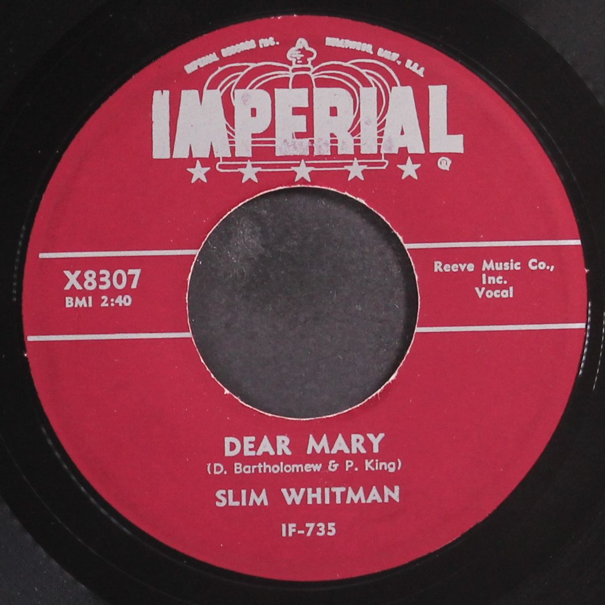whiffenpoof song by SLIM WHITMAN