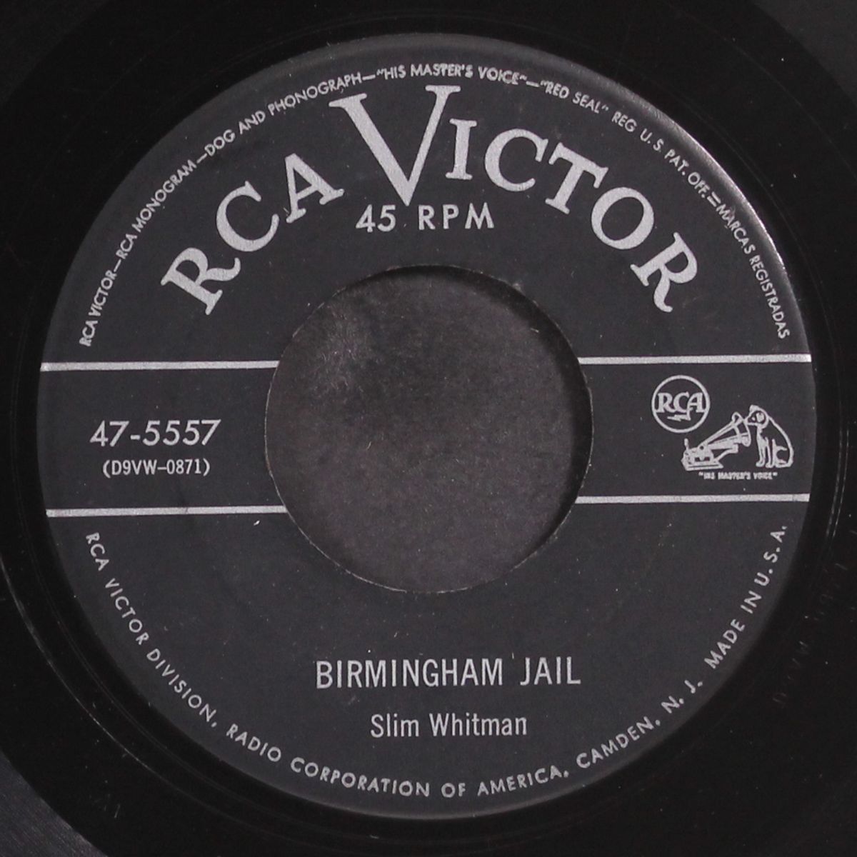 birmingham jail by SLIM WHITMAN