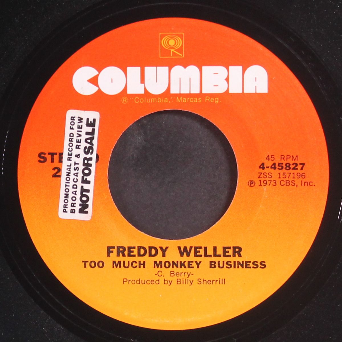 too much monkey business by FREDDY WELLER