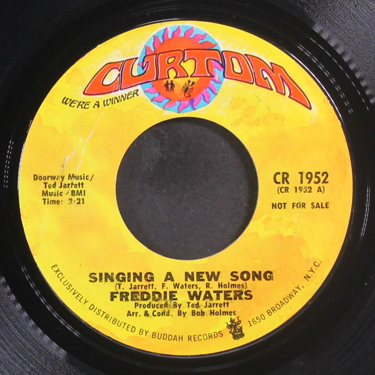 singing a new song / same by FREDDIE WATERS