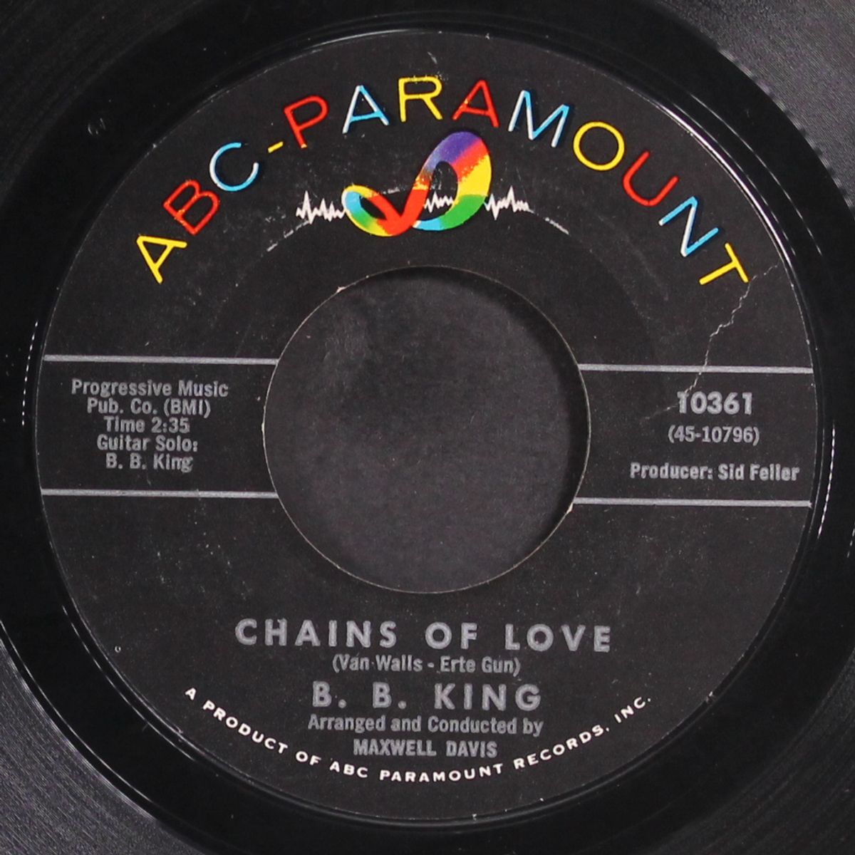 sneakin' around / chains of love by B.B. KING