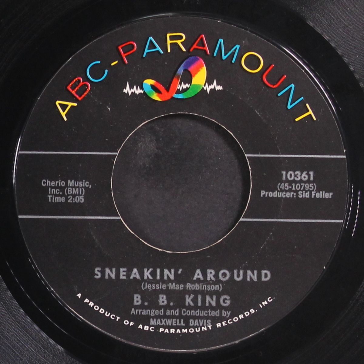 sneakin' around / chains of love by B.B. KING