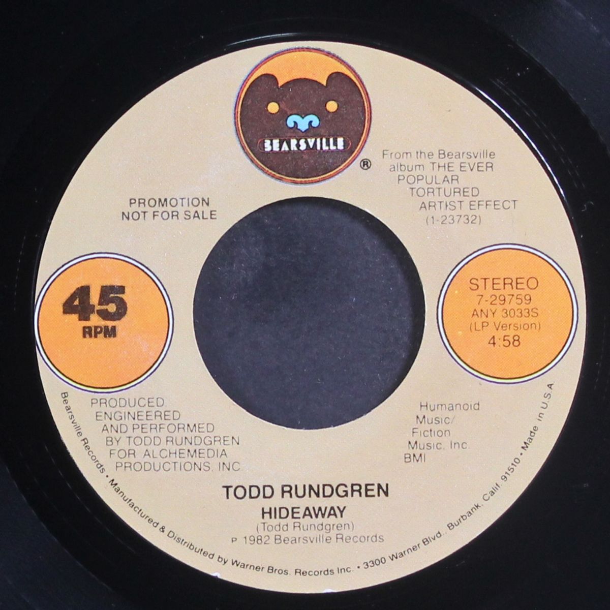 hideaway by TODD RUNDGREN