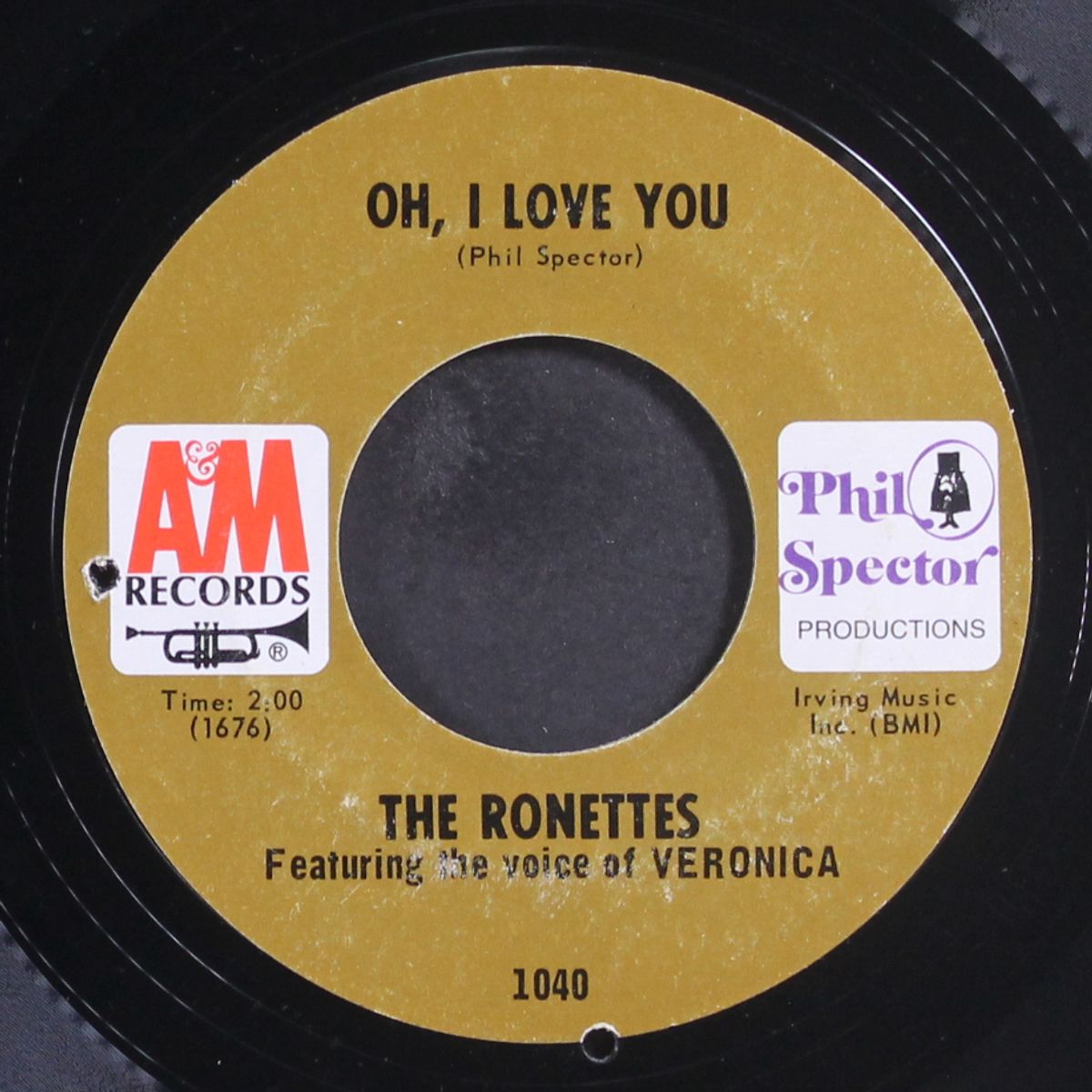 you came, you saw, you conquered / oh, i love you by RONETTES