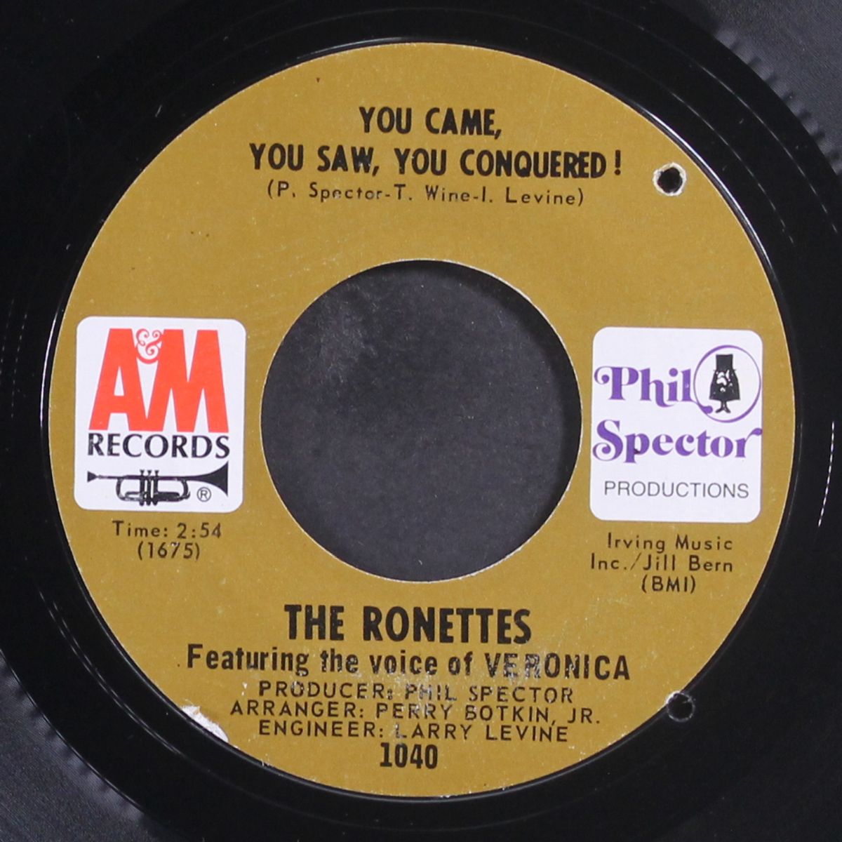 you came, you saw, you conquered / oh, i love you by RONETTES