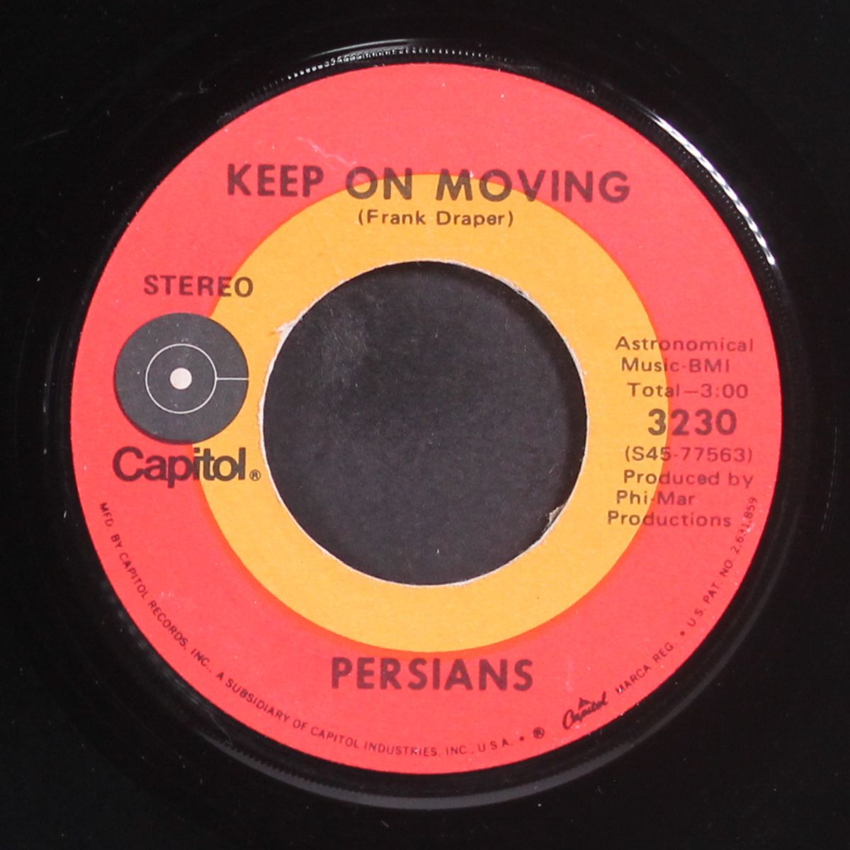 keep on moving / your love by PERSIANS