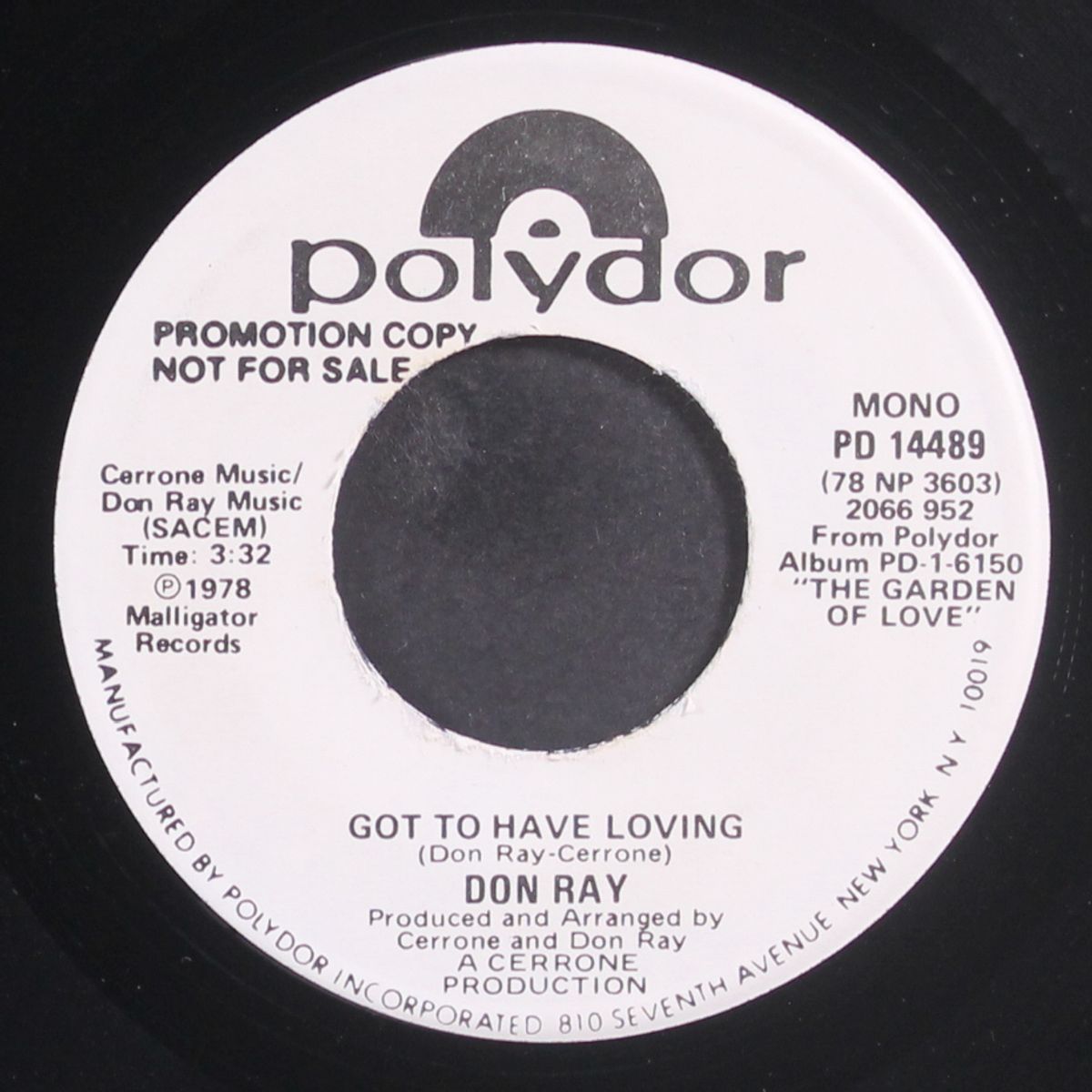 got to have loving by DON RAY