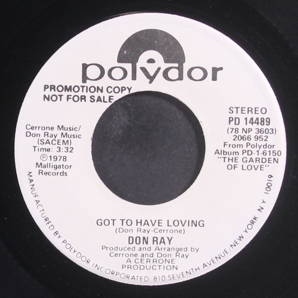 got to have loving by DON RAY