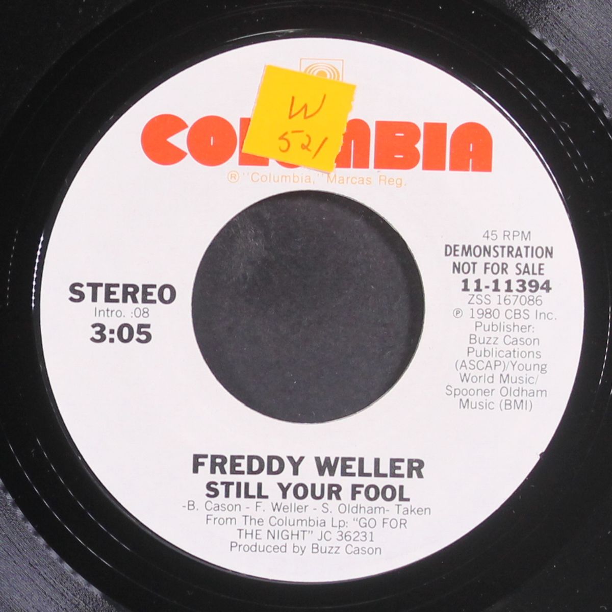 still your fool / same by FREDDY WELLER