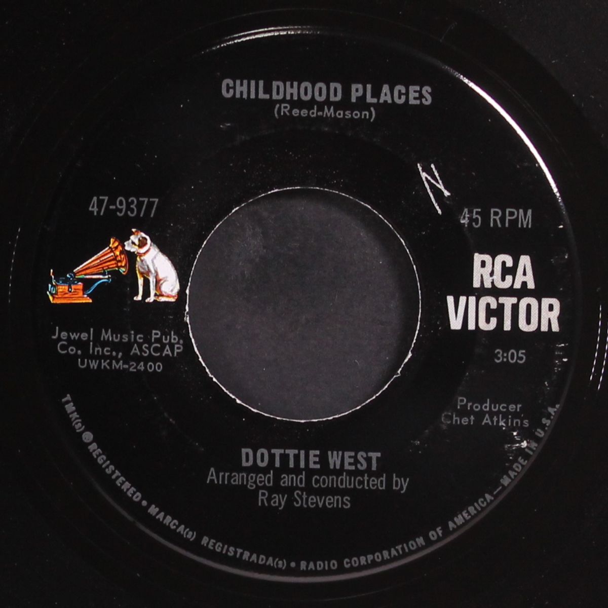 childhood places by DOTTIE WEST