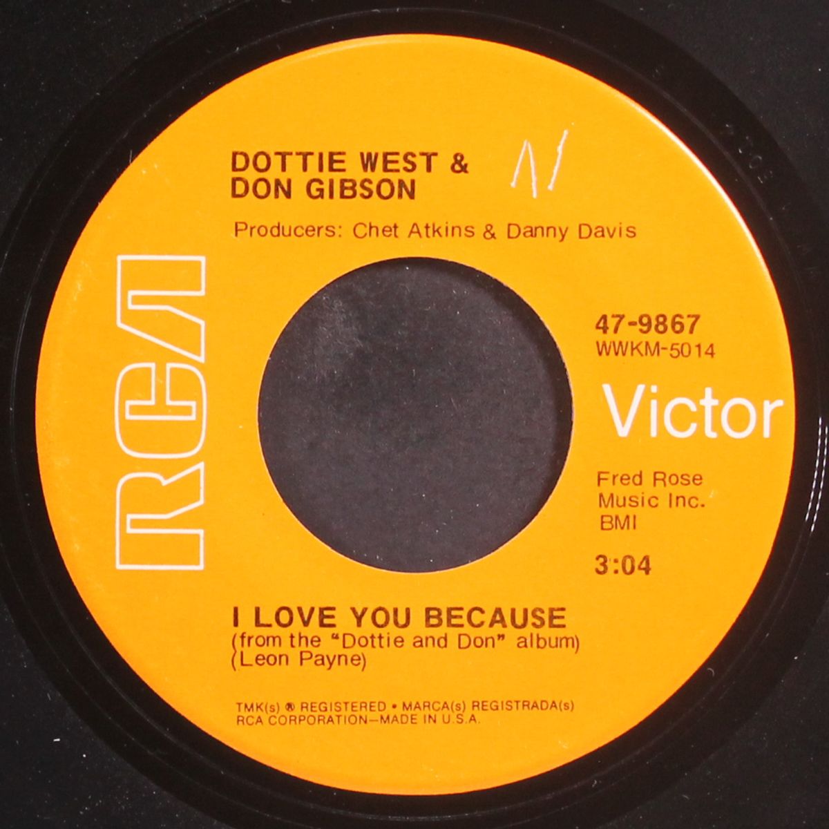 til i can't take it anymore by DOTTIE WEST & DON GIBSON