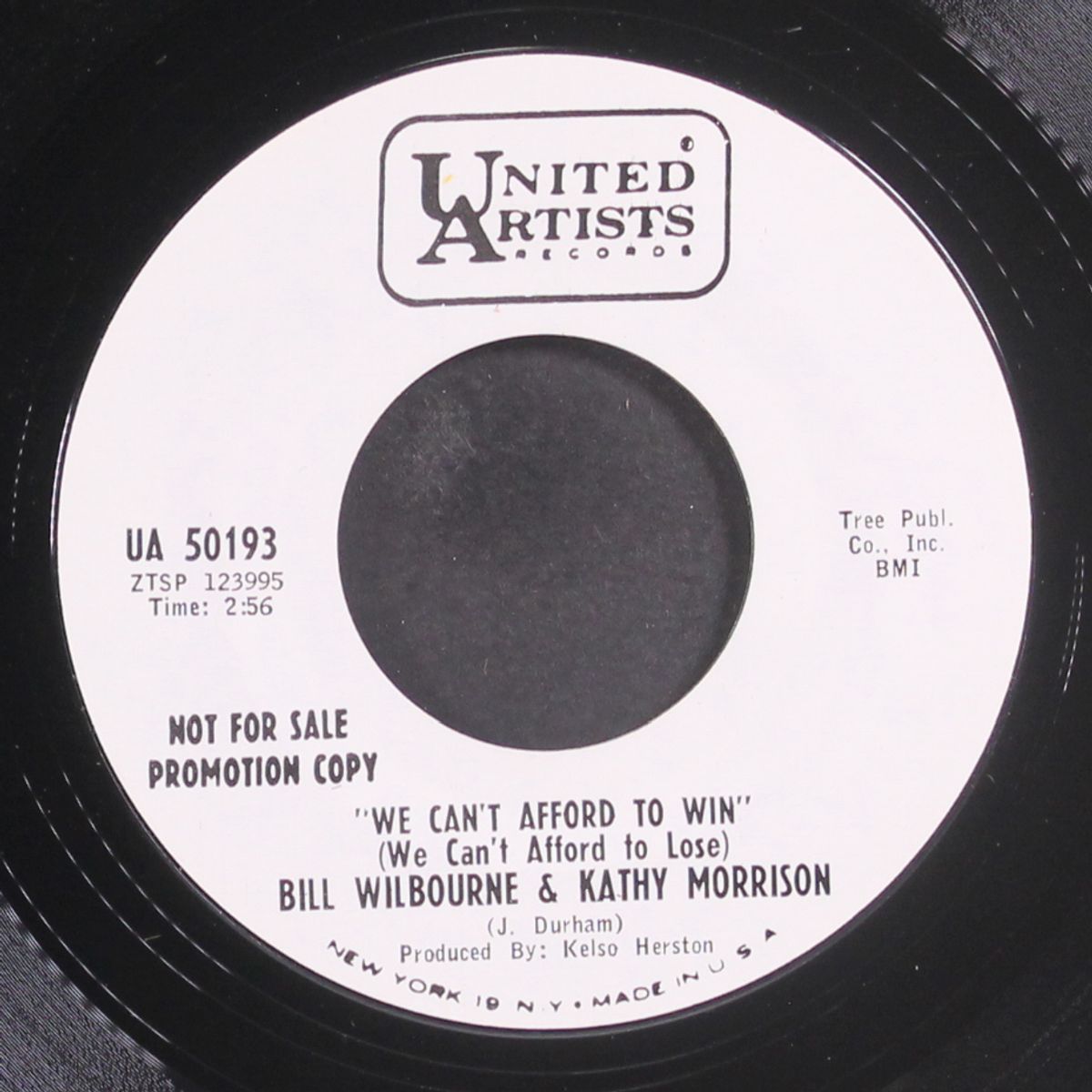 caution to the wind / we can't afford to win by BILL WILBOURNE & KATHY MORRISON