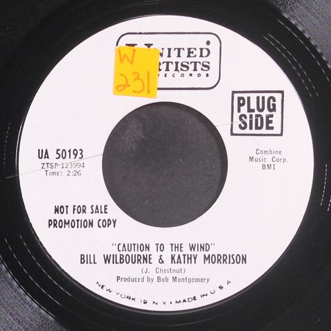 BILL WILBOURNE & KATHY MORRISON