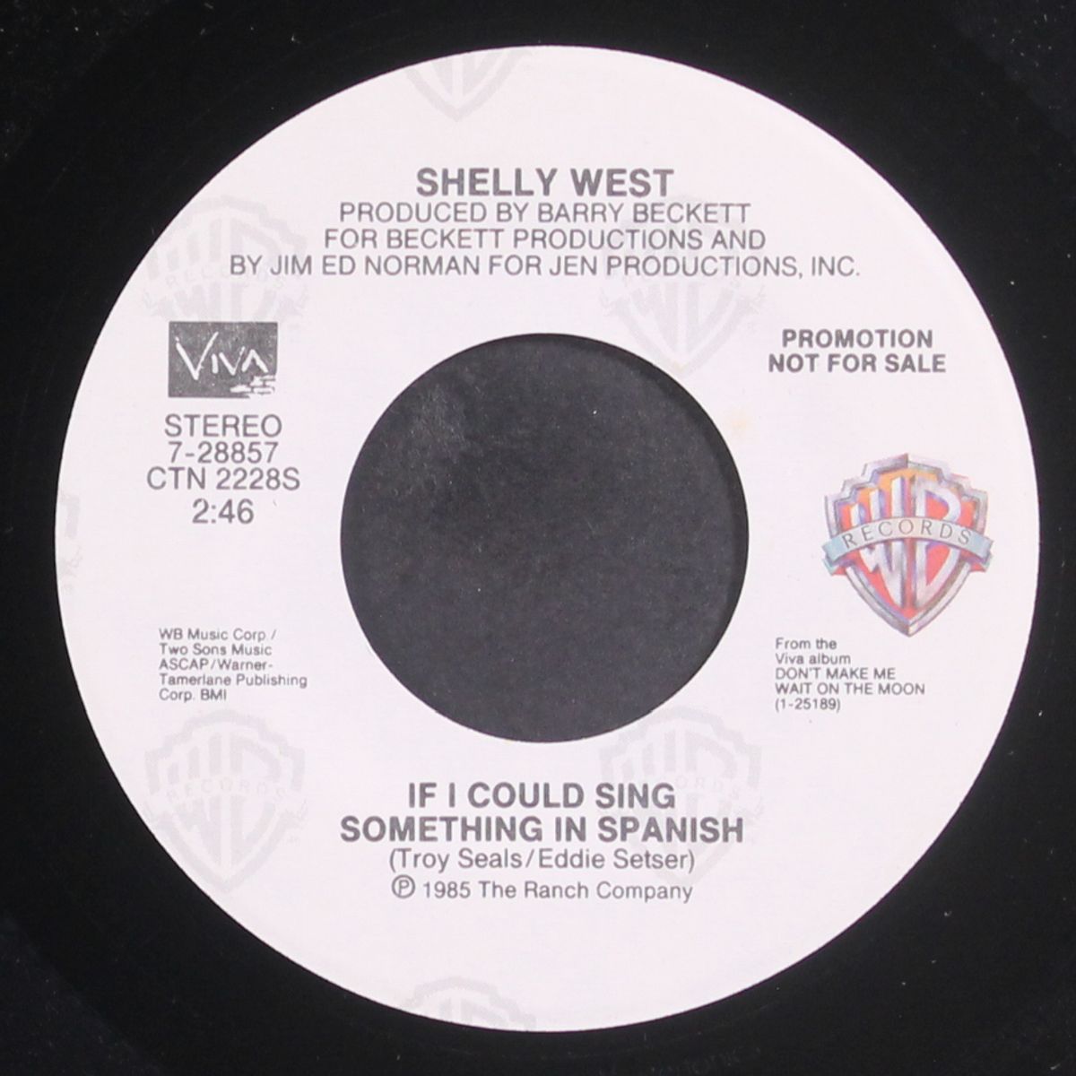 if i could sing something in spanish / same by SHELLY WEST