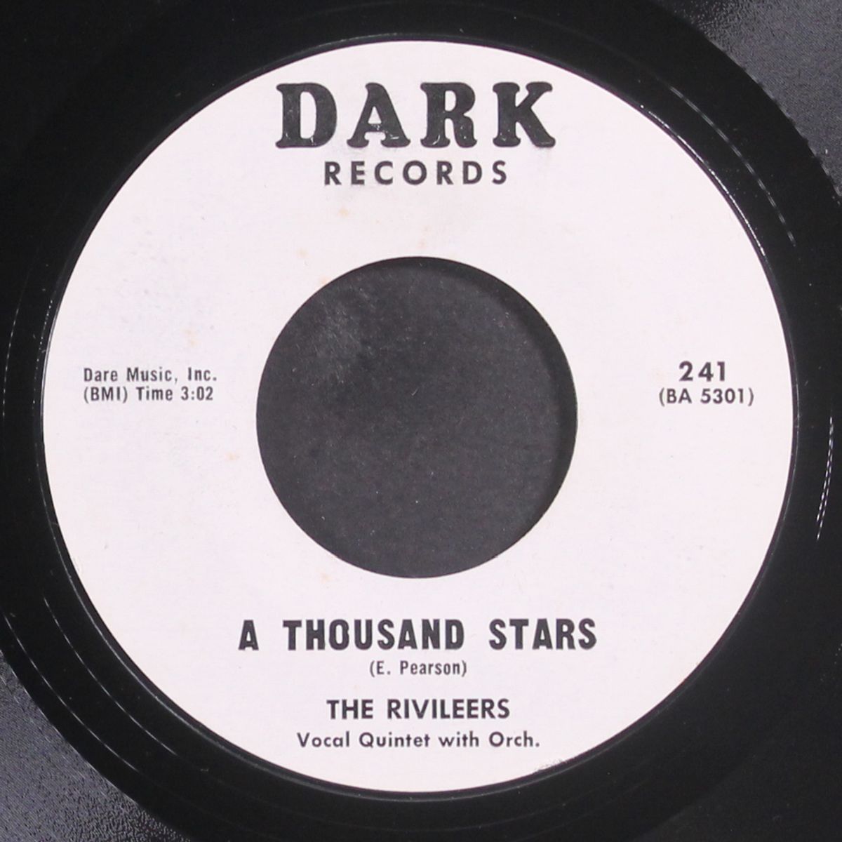 a thousand stars / who is the girl by RIVILEERS